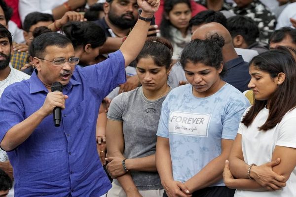 ‘Every citizen who loves this country stands with the wrestlers’: Kejriwal