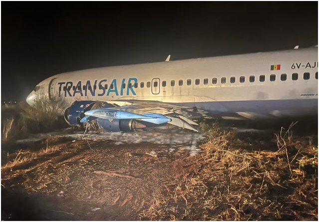 Boeing 737 Skid in Senegal Leaves 10 Injured.