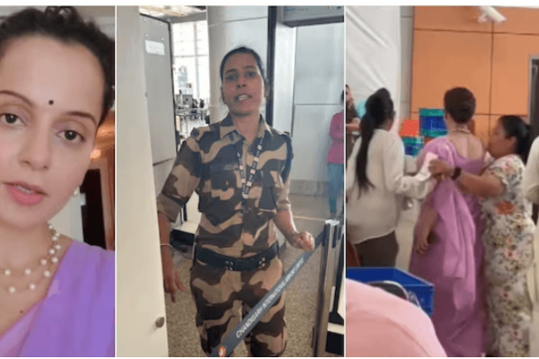 Kangana Ranaut Powerlessly Slapped by CISF Personnel at Chandigarh Airport