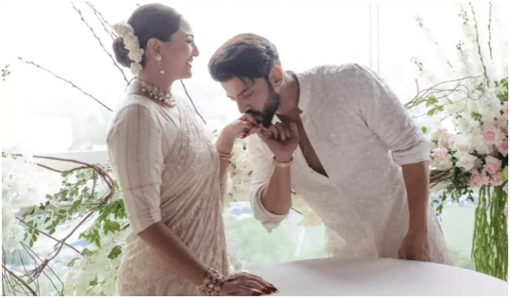 Sonakshi Sinha Marries Zaheer Iqbal: Inside Their Joyful Wedding Reception with Huge Cake, Kisses for Kajol, and More