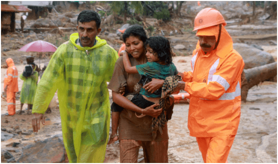 Wayanad Landslides: 56 Dead, Numerous Injured; Bridge Collapse Stalls Rescue Efforts.