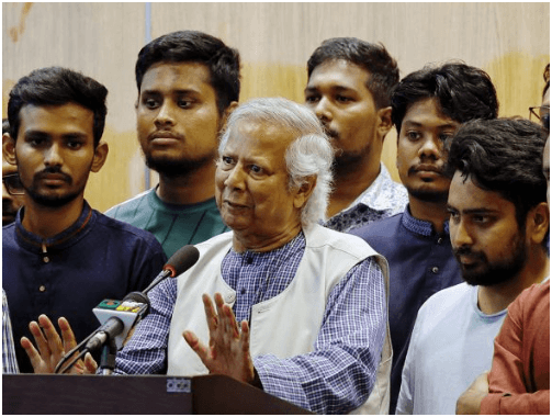 Bangladesh: Nobel Winner Muhammad Yunus Sworn in as Interim Government Head.