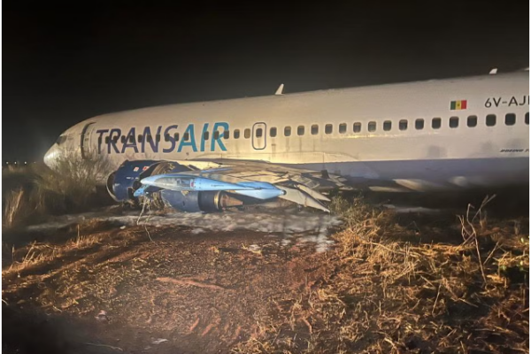 Boeing 737 Skid in Senegal Leaves 10 Injured.