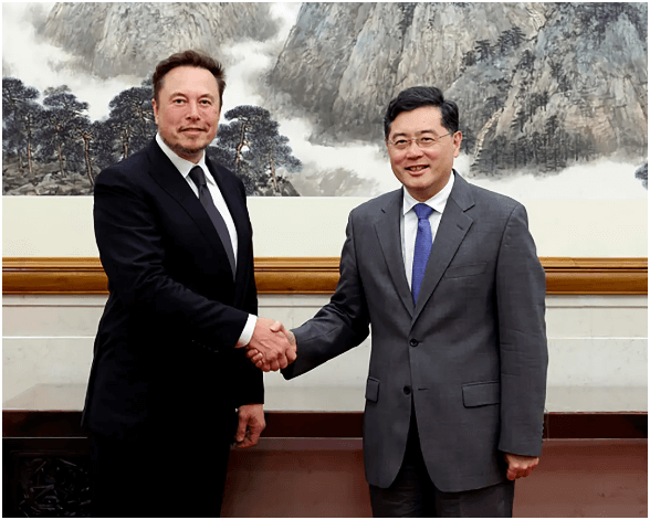 US Business Figure Condemns Elon Musk's China Preference as Detrimental to India's Interests.